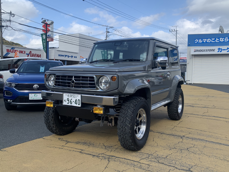 スズキ　ジムニーシエラ　JC　リフトアップ　カスタム多　